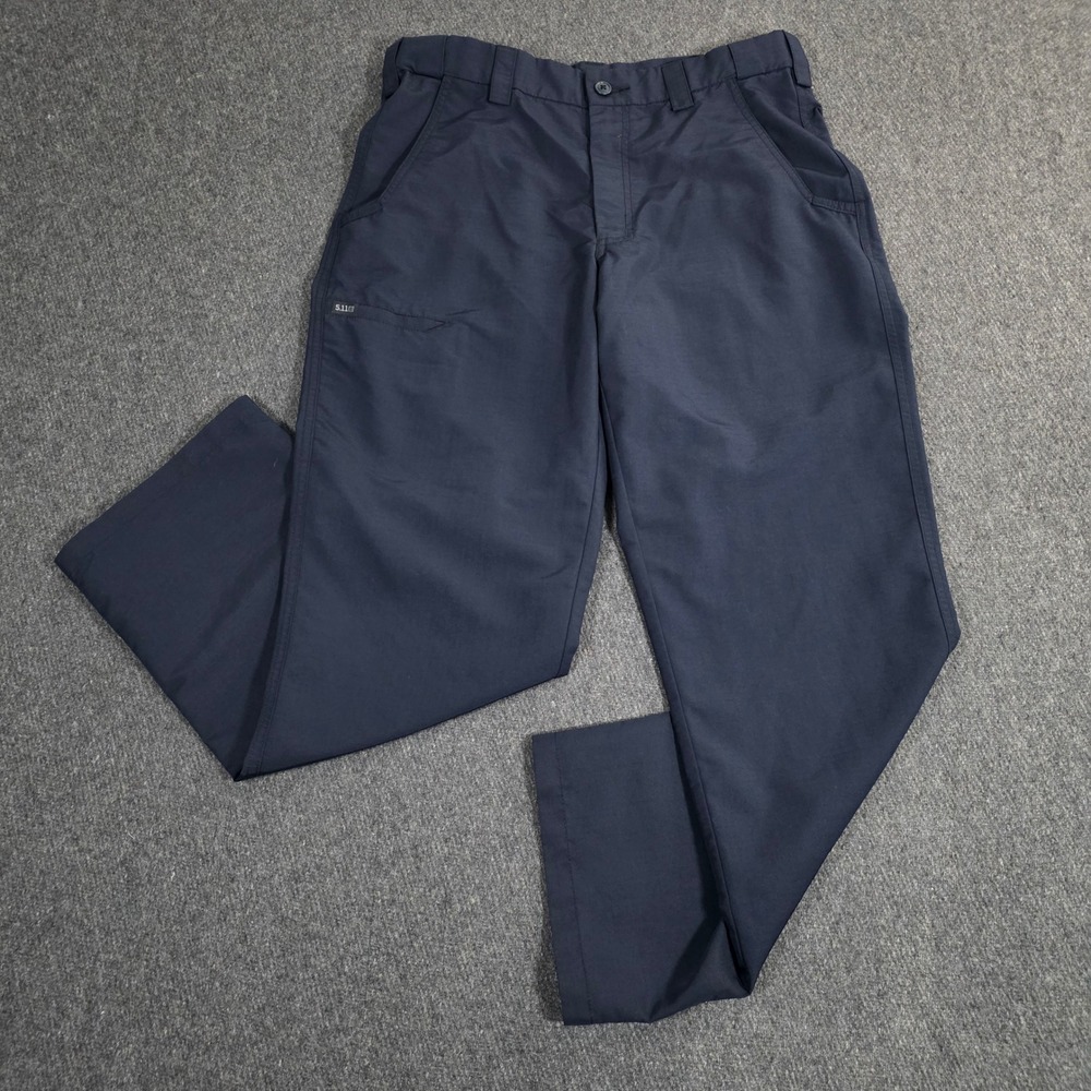 5.11 Tactical‎ Men's Rapid Ripstop Pant Dark Navy Blue Size 32x30 Work Utility